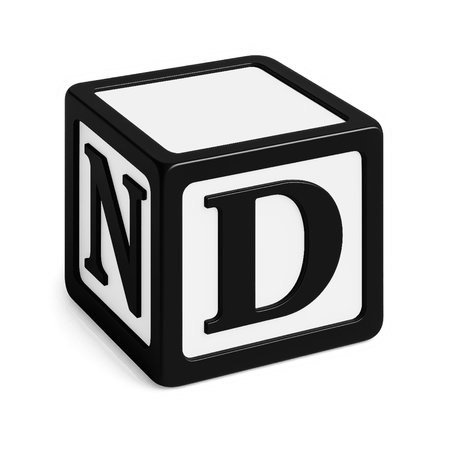 Notion Done logo with a clean black icon and bold “Notion Done” text, representing a brand that builds premium Notion templates and productivity systems for students and creators