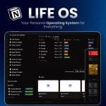 Life OS Notion Template – Complete Life Planner, Habit Tracker & Personal Dashboard