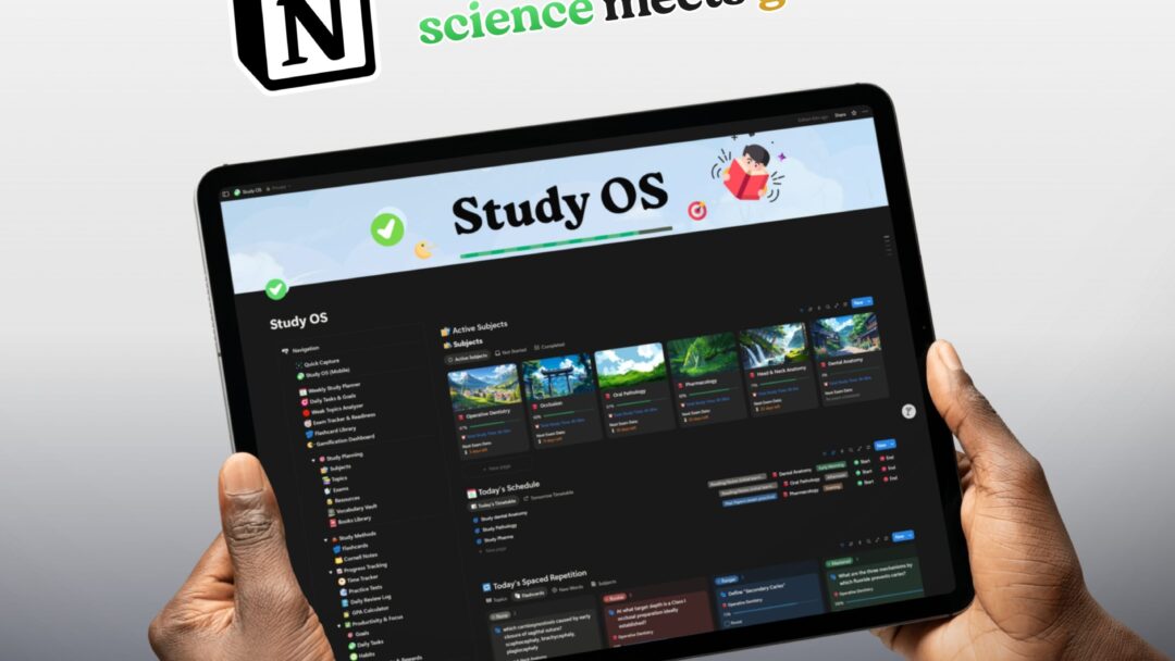 Study OS - Your Study Operating System